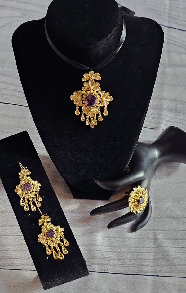 Conjunto Joyería Típica de Panamá