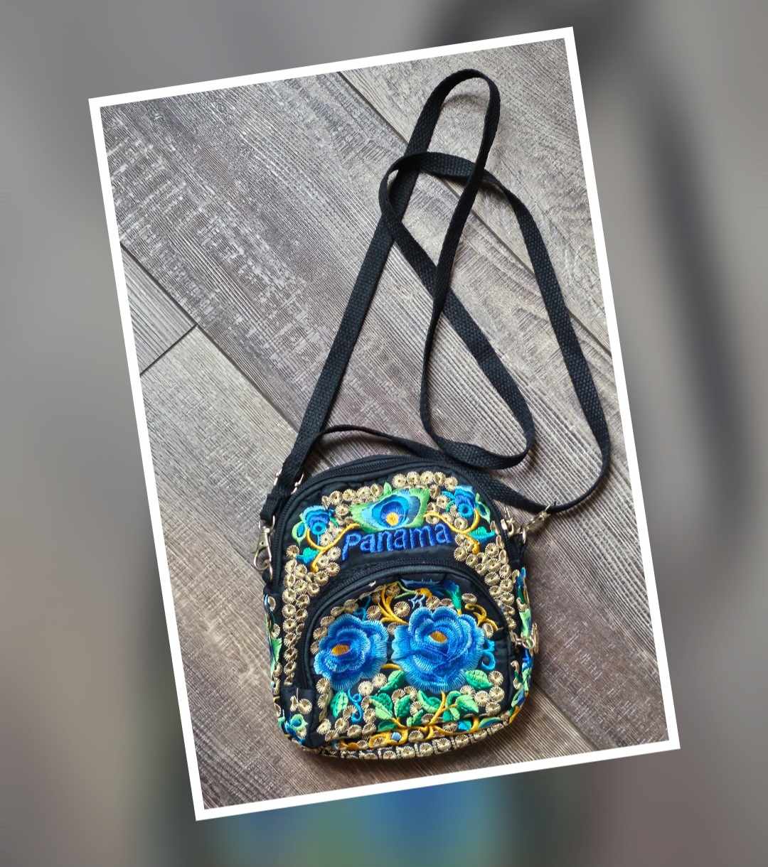 Bolsos Cruzados Bordados Floral - Estilo 5