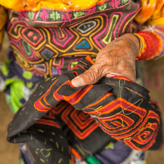 Porta Lentes Mola Guna- Panamá