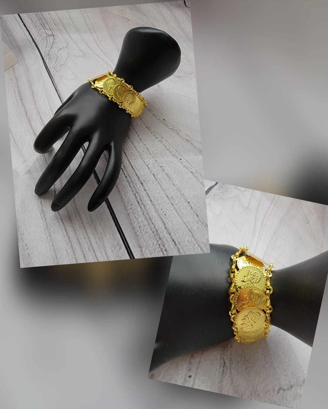 Brazalete de Monedas Joyería Panameña